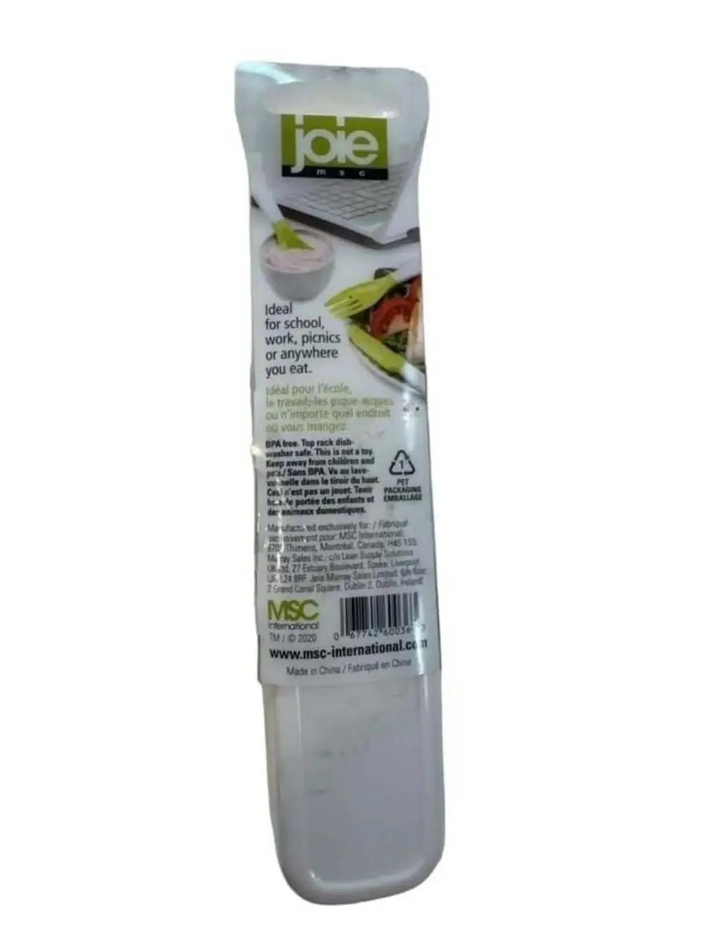 Joie MSC Cutlery On The Go 4 Piece Set